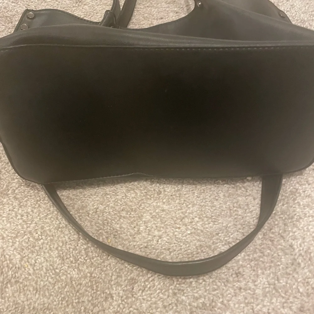 Black Studded Tote Bag - Picture 3 of 4